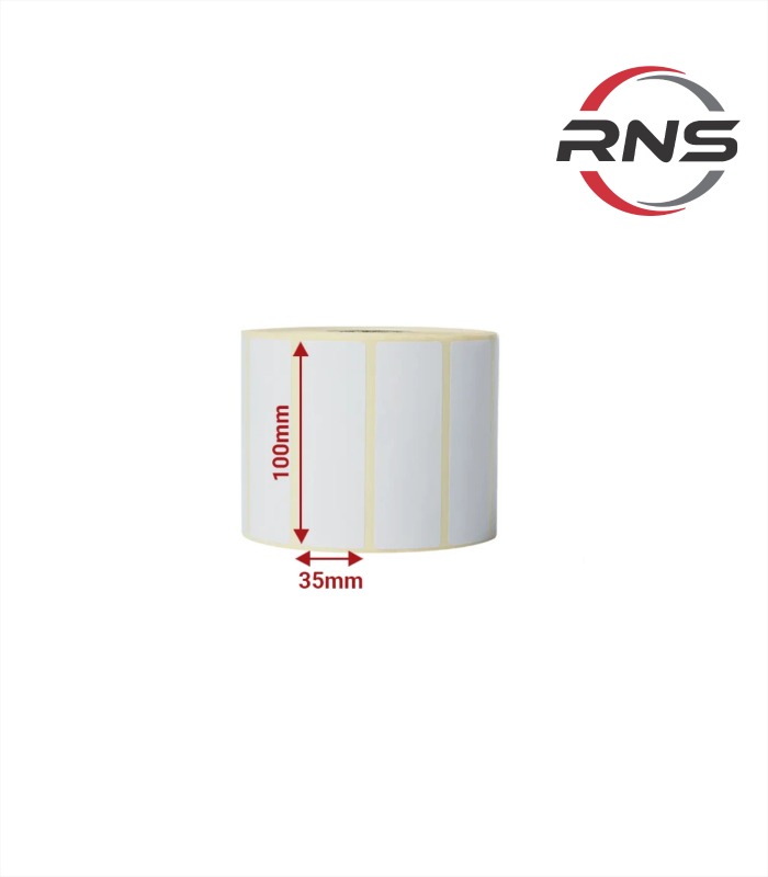 لیبل کاغذی 35×100 میلیمتر تک ردیف 1000 عددی