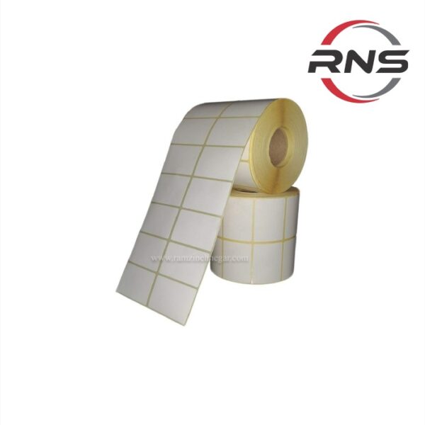لیبل کاغذی 51×34 میلیمتر دو ردیف 9000 عددی