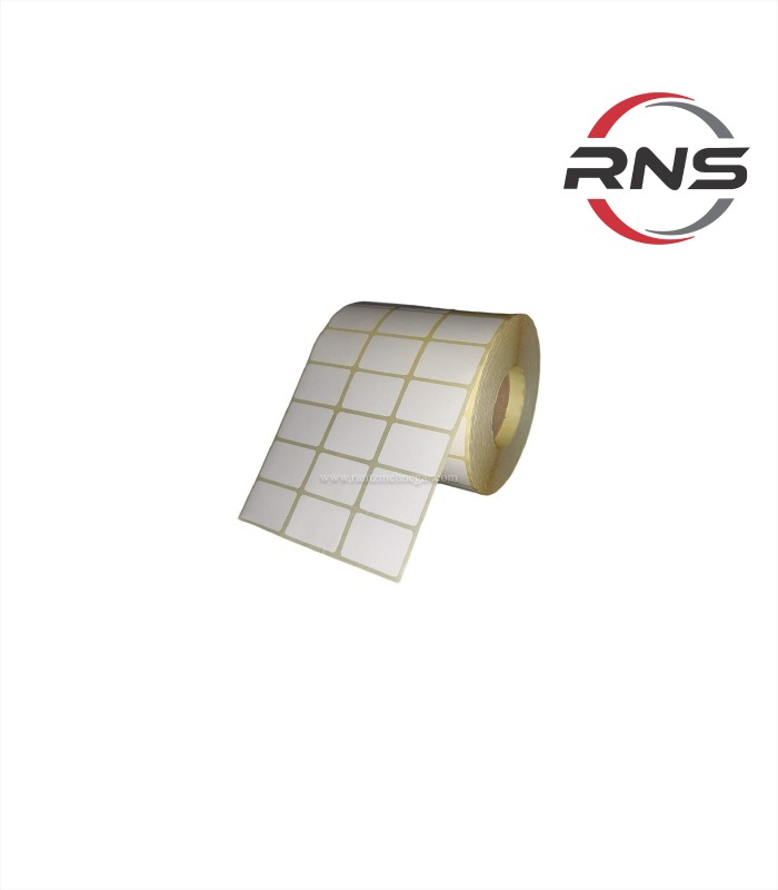 لیبل کاغذی 31×21 میلیمتر سه ردیف 6000 عددی